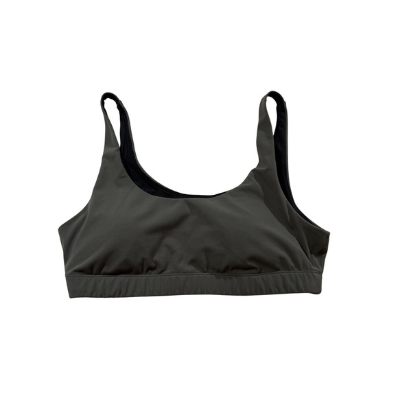 Vuori Other - Vuori Sports Bra Dark Olive Green Activewear Yoga Gym Running Athleisure Hike M